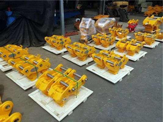 猫小松ヒュンダイのための掘削機の油圧機械速い連結器