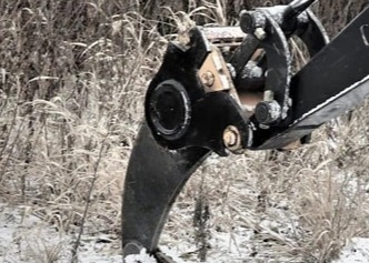 耐久力のある小型掘削機のリッパー指20トンの掘削機の単一のすねのリッパー猫301.8の