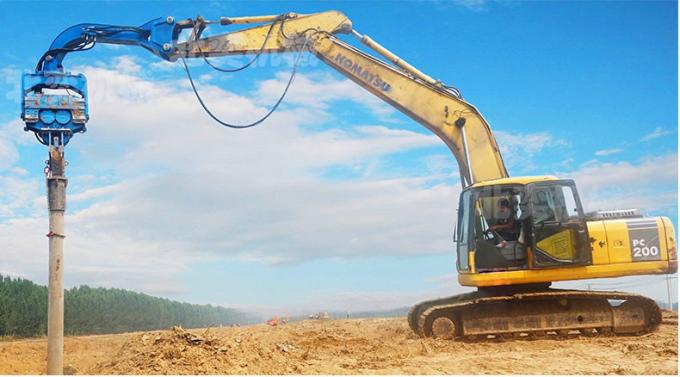 杭打ち機の付属品2800rmpの掘削機のVibroのハンマー 6