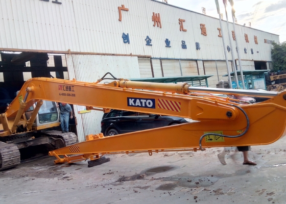 掘削機 長距離ブーム 10 メートル 1.5 トンの反重量拡張腕 6-8 トンの掘削機に適しています