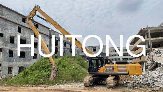 3 セクションハイリーチ解体ブーム 35T 掘削機 PC330 PC350 CAT330 CAT336 SK330 SK350 ZX330 ZX350 DX340 R335 HX330 SY335 XE335 EC330 高層工場解体コンクリート破壊