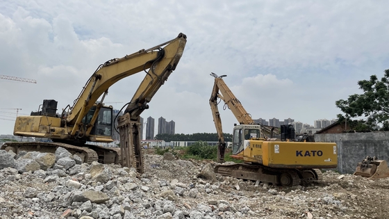 QC制御とQ355/Q690/HG785/WELDOX/STRENXを備えた30トンの掘削機高幅破壊ブーム