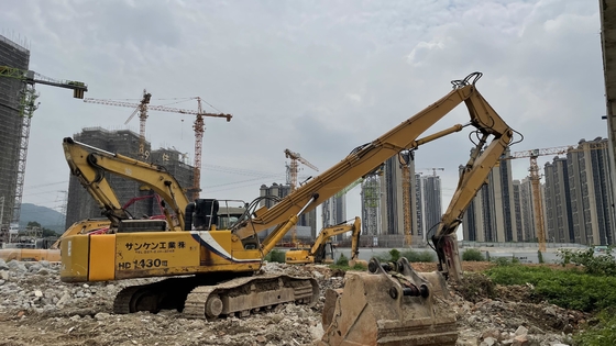 QC制御とQ355/Q690/HG785/WELDOX/STRENXを備えた30トンの掘削機高幅破壊ブーム