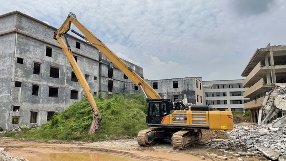 QC制御とQ355/Q690/HG785/WELDOX/STRENXを備えた30トンの掘削機高幅破壊ブーム