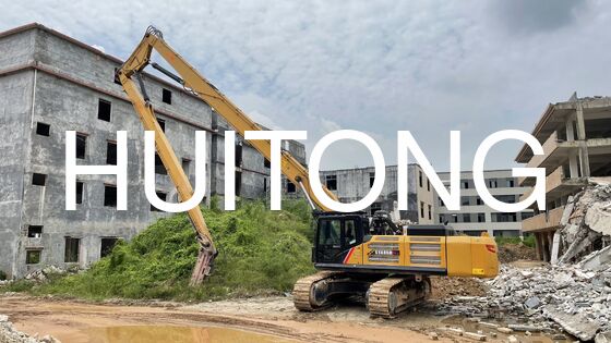 EXKAVATOR PC250/CAT325用の高距離破壊ブーム 16m 長距離/都市破壊/高層ビル破壊