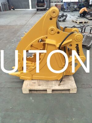 掘削機サムバケット Q355 NM400 12 トン掘削機 CAT12 PC120 丸太石建設廃棄物処理用