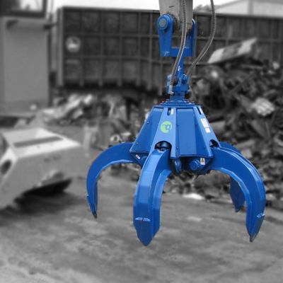 カスタマイズされた17〜26トン掘削機用匯通オレンジピールグラブ、機械タイプ：掘削機アタッチメントツール、CE認証