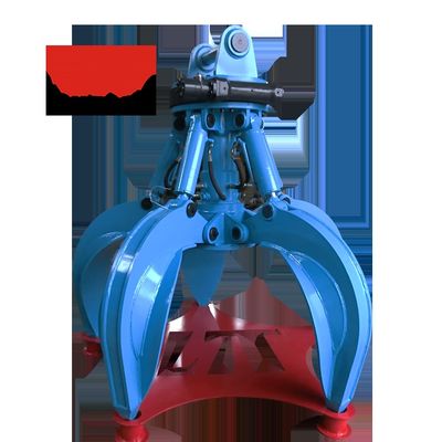 37〜46トン掘削機用Huitongオレンジピールグラブ（スクラップ/廃棄物処理用）カスタマイズCE認証