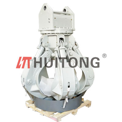 高品質の掘削機 抱きしめるバケツ 10-16トンの掘削機 水力回転抱きしめるバケツ オレンジ皮抱きしめるバケツ 水力抱きしめるバケツ