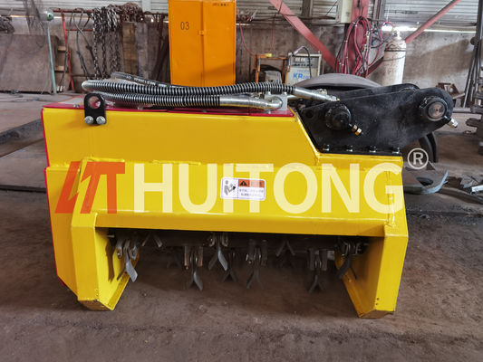 Huitong社製 15～20トン級油圧ショベル用フレールモア、路肩/側溝メンテナンス/林業向け