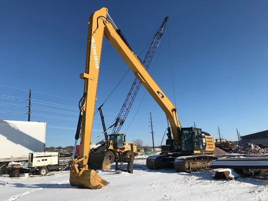 10-30メートル 重作業用油圧ショベルブーム 黄色 OEM - ロングリーチ延長