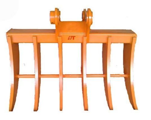 ハイトング掘削機 土地をクリアするための掘削機のラックアタッチメント,40トンの掘削機のために,ルーツグリップ