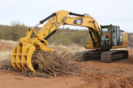 カスタマイズされた掘削機レーキ 20 トン掘削機 PC200 DH200 SK200 0.8m3 植生洗浄土木プロジェクト用