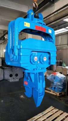 HT350 耐久性のある油圧杭打ちハンマーフィット 35-40T 掘削機 EX400 PC350 都市および地方の杭プロジェクト用