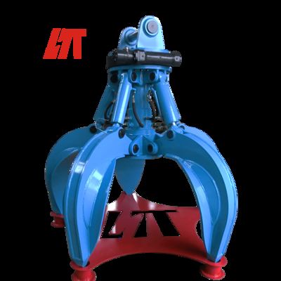 Huitong社製カスタマイズ油圧ショベル用オレンジピールグラブ 10～16トンショベル用 スクラップ/廃棄物処理用 CE認証