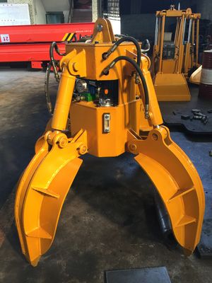 Huitong社製カスタマイズ油圧ショベル用オレンジピールグラブ 10～16トンショベル用 スクラップ/廃棄物処理用 CE認証