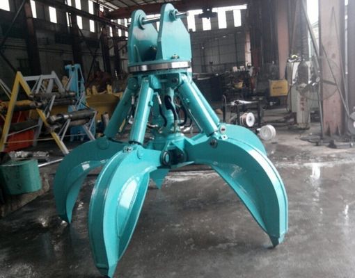 Huitong社製カスタマイズ油圧ショベル用オレンジピールグラブ 10～16トンショベル用 スクラップ/廃棄物処理用 CE認証