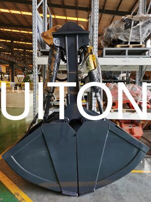 カスタマイズ掘削機油圧クラムシェルバケット 1m3 17-20T 掘削機 PC200 SK200 浚渫川洗浄土木作業