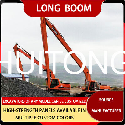 EXCAVATOR Long Reach Boom for PC230/CAT323 15.4m for Slope Shaping/River Dredging/ Extended Reach Excavation/Revetment Work