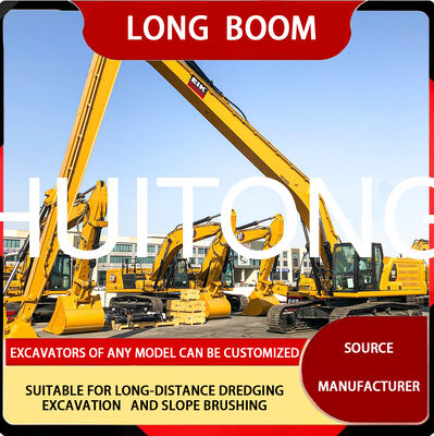 EXCAVATOR Long Reach Boom for PC200/CAT320 15.4m for Slope Shaping/River Dredging/ Extended Reach Excavation/Revetment Work