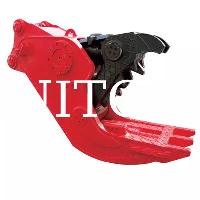 PC350/CAT335 95cm用の石粉砕機 鉄筋コンクリート構造の解体