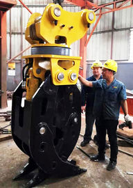 300〜14500KG 掘削回転グリップル ブラック/ブルー 重量向け