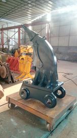 重量掘削機 樹幹を摘出するリッパー 黄色い紙箱 梱包されたリッパー