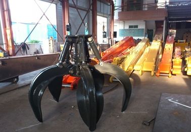 DoosanボルボSanyのためのHARDOX 450/500のオレンジの皮のグラブ10から90トンの掘削機