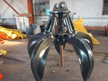 掘削機用のカスタマイズ可能な色でオレンジ皮グリップ