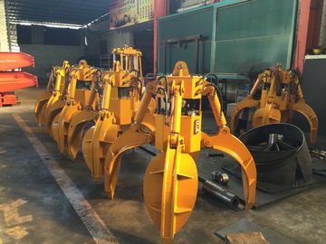 掘削機用のカスタマイズ可能な色でオレンジ皮グリップ