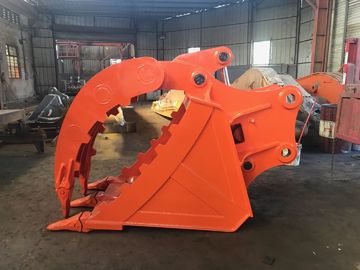 PC400用の40トンのカスタマイズされたサイズエグババター親指バケツ 高水準のQC制御を持つ40トンのエグバババターアタッチメント