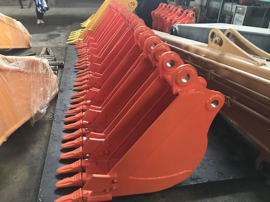 新しいデザイン 高品質の掘削機 20 25 30 トンのミニ掘削機のための水力親指バケツクランプバケツ