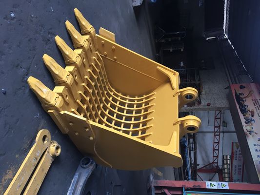 カスタム掘削機 骨格バケツ 31-35トン 掘削機 1.5m3 PC350 EX350 掘削岩のスクリーニング作業