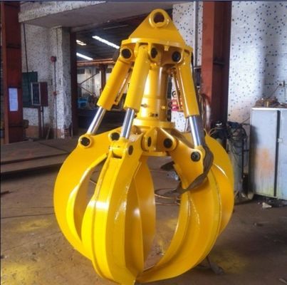 掘削機用のカスタマイズ可能な色でオレンジ皮グリップ