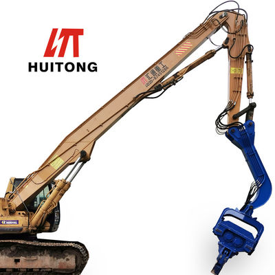 ヘビーデューティ強化杭ブームフィット 30-38Ton 掘削機 CAT330 PC350 SH300 SH330 基礎杭ソーラーポスト & 建設杭工事用