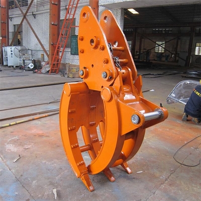 掘削機 林業 付属品 30トンの掘削機 マニュアル タイプ 農場機械 ログ 抱き 2.2M マウス オープン ホット 販売 製品 工場価格