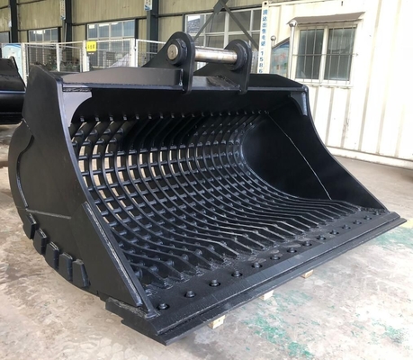 CAT SY EX用の抵抗掘削機骨格バケツ カスタマイズされたロゴ カラーシートグリッドバケツ