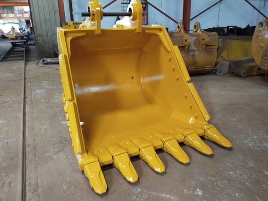 HUITONG カスタマイズされた掘削機 HD バケツ 重荷 バケツ 掘削機 CAT320 EX120 のための強化されたロック バケツ