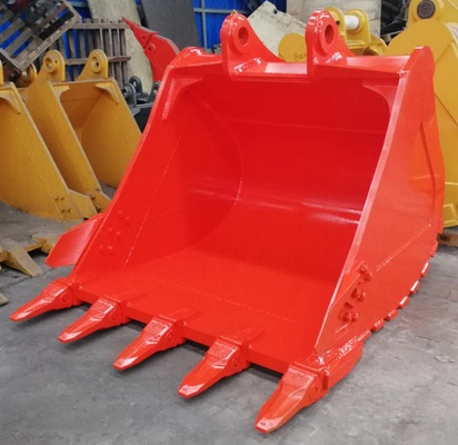 HUITONG カスタマイズされた掘削機 HD バケツ 重荷 バケツ 掘削機 CAT320 EX120 のための強化されたロック バケツ