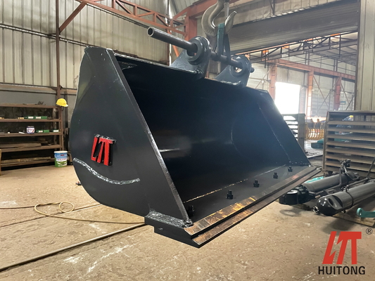 強度 黄色/黒 掘削機 掘削桶 0.1-4 Cbm 難作業用容量
