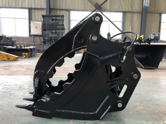 パーソナライズされたサイズ 22Ton 1.0M3 掘削機 水力 / 手動 指バケツ 高効率の木砂石 熱売り製品