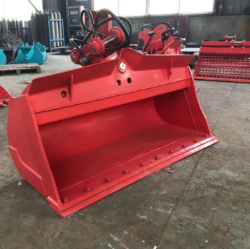 中国メーカー 油圧ショベルバケット 0.3m³ 10トン油圧ショベル用チルトバケット カスタマイズサイズ 180度チルト角度 工場価格