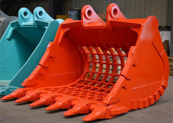 Custom Excavator Skeleton Bucket 36-40ton Excavator 1.7m³ PC350 EX350 SY365 XE360 PC400 ZX370 for Digger Rock Screening Work
