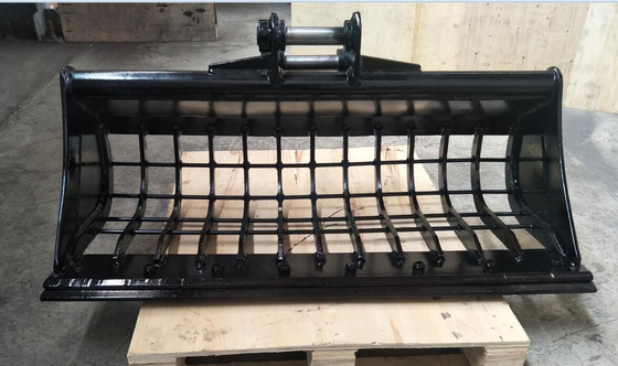 重用掘削機 スケルトンバケット 黄色\uff57/黒 Q355B NM400/450/500 ハードオックス450/500/550 標準/重用
