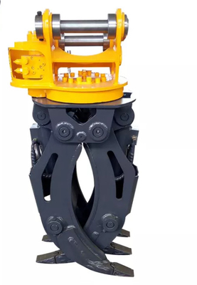 掘削機 360回転式水力型 ロググリップル 15トンのための CAT315 掘削機 高効率の 木材グリップル 工場価格