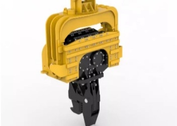 25トンの掘削機 建設機械 付属品 掘削機用の2.5M副腕を持つビブロ・ピーリング・ハンマー 高効率のホットセール製品