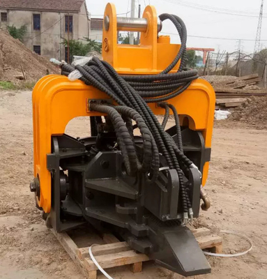 ISO認定 20トンの掘削機 水力スタイルのビブロハンマー 2.5M Vice Arm 建設機械