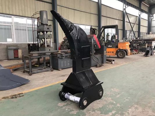 強い黄色の掘削機 幹のリッパー 木の根を取り出すための特殊な強さの掘削ツール