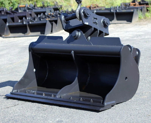 オーダーメイド 掘削機 傾斜バケツ 建設機械 部品 掃除 傾斜バケツ 5 6 20 トンの掘削機