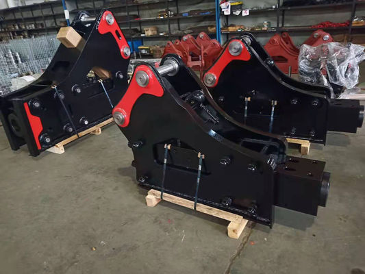 OEM 入手可能 トップタイプ ハイドロリック ハンマー 6-8 トンの掘削機 PC60 道路修理 & 基礎掘削